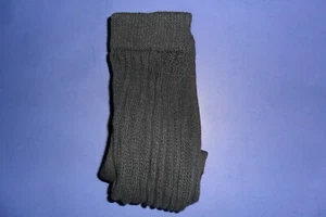 Mid Weight  Slouch Socks 1 PAIR Size 9 to 11 Cotton Black - Picture 1 of 1
