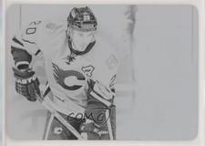 2013-14 Panini Dominion Auto Patch Printing Plate Black 1/1 Curtis Glencross 0c3