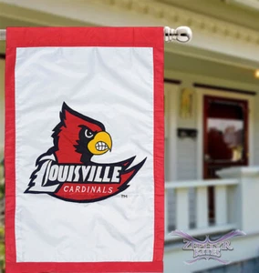 Louisville Cardinals Hausflagge 28"x44" doppelseitige Applikation Banner - Bild 1 von 2