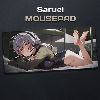 Gamersupps GG Waifu Vtuber Collab: Saruei Mouse Pad - IN HAND! - Image 1 of 2
