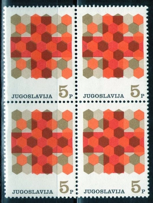 YUGOSLAVIA 1968 - RED CROSS 4v MNH - Image 1 of 1