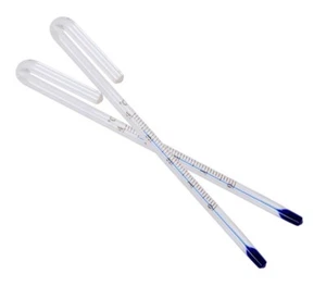 TERMOMETRO DI PRECISIONE 0-40°C SOMMERSO APPESO VETRO MAX 10 MM ACQUARIO 100 PZ - Imagen 1 de 1