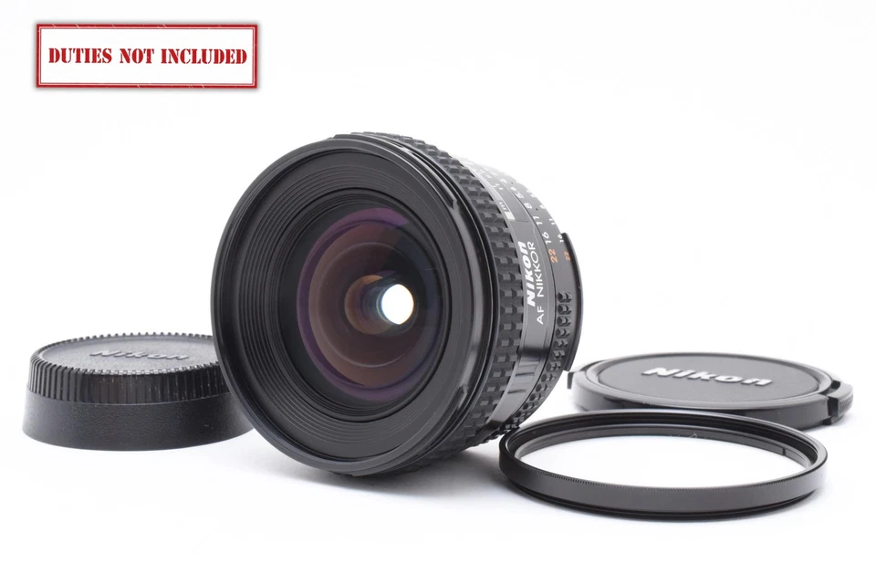 [MINT]  Nikon AF Nikkor 20mm f/2.8 D Wide Angle AF Lens for F Mount From JAPAN - Image 1 of 4