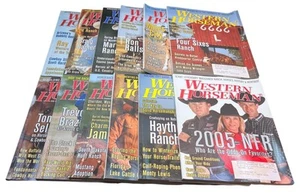 2005 Western Horseman Full Set 12 Issues Tom Selleck Four Sixes Ranch Magazines - Picture 1 of 8