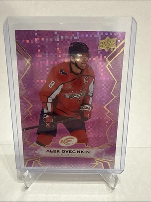 2022-23 Upper Deck Ice - Alex Ovechkin #89 Purple - Image 1 of 2