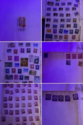 Vintage Stamp Collection Album and Assorted Stamps Lot - Image 1 of 4