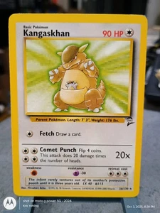 Pokemon TCG Kangaskhan #26/130 Base Set 2 Rare LP/EX Condition  - Picture 1 of 2
