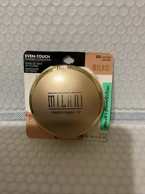 MILANI Smooth Finish Cream to Powder Makeup #03 Natural RARE As Is - Image 1 of 3
