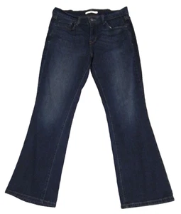Levis 515 Jeans Boot Cut Size 8 Mid-rise Stretch Curvy Medium Wash Womens Denim - Picture 1 of 7