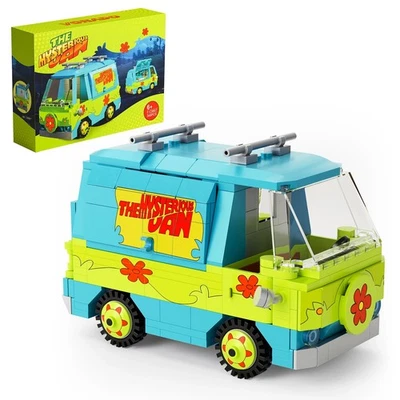 320pcs Cartoon Van Building Blocks Set, Creative Vehicle Model Toy - Image 1 of 4