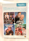 NEW TURNER GREATEST CLASSIC FILMS COLLECTION HOLIDAY 4 CHRISTMAS MOVIES DVD