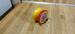Vintage Duncan Psychedelic Butteryfly YoYo,red/yellow,70 s! - Picture 1 of 6