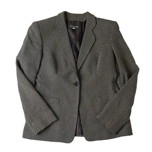 Vtg 90s Giorgio Armani Womens 44 / US 8 Blazer Made in Italy Office Designer - Picture 1 of 10
