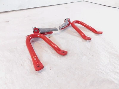 Yamaha FZR600R FZR600 estribo trasero derecho izquierdo pasajero reposapiés soportes de montaje Foto 1 de 4