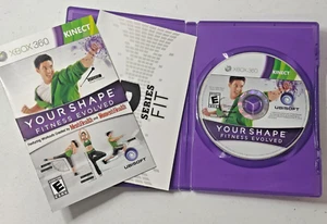 Complete In Box! Multiplayer Your Shape Fitness Evolved Xbox 360 Kinect Workout - Picture 1 of 11