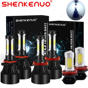 Combo faros antiniebla LED para Toyota Highlander 2014-2017 kit 6 bombillas 6000 k - Imagen 1 de 11