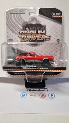 Driver Dually Drivers Series 13 1989 Dodge Ram D-350 Chase (C12) - Immagine 1 di 2