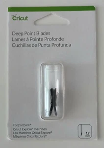 Cricut Deep Point Blades pack of 2 NEW - Picture 1 of 1