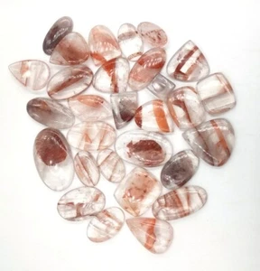 Natural Quantum Quartz cabochon, Semi Precious Handmade Gemstone 71943 - Picture 1 of 7
