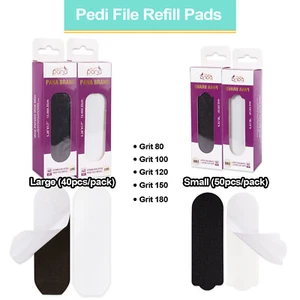 PANA Pedi File Refill Peel Pedicure Refill Pads for Foot File Sanding Foot Rasp - Picture 1 of 32