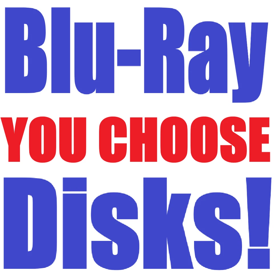 Blu-Ray You Choose Your Title! Disc Only Horror Comedy Disney Marvel Boxsets - Image 1 of 1