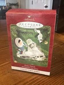 2000 Hallmark Keepsake Ornament Frosty Friends 21st in Series Collector's Series - Picture 1 of 5