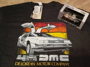 1:43 Vitesse 40th Anniversary DeLorean Model #688 & T-Shirt - Limited Edition - Picture 1 of 10