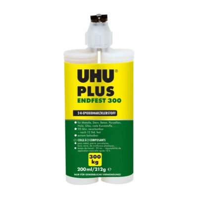 UHU Plus Endfest 300, 47590, 200 ml, Doppelkammerkartusche 57590