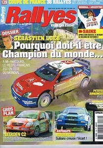 Rallyes Magazine N°139 Aout 2004 : Sébastien loeb - Picture 1 of 1