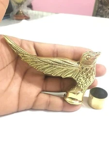 Brass Designer Bird Head Handle For Walking Cane Beautiful Gift Stylish Handmade - Picture 1 of 8