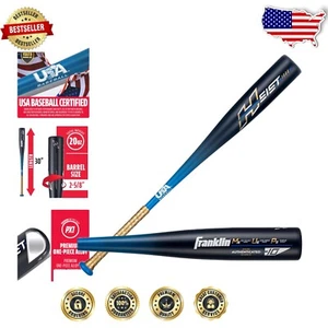 Heist Aluminum Youth Baseball Bat for Ages 8-12 - 30" Big Barrel, USA Approved - Picture 1 of 11