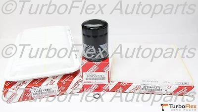 Kit de filtro de aceite de cabina filtro de aire genuino Toyota Camry 4Cyl 2002-2006 Foto 1 de 4