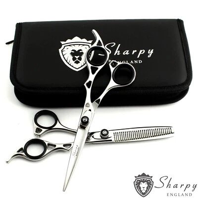 SHARPY ENGLAND Forbici professionali per taglio capelli diradamento forbici da barbiere set parrucchiere salone