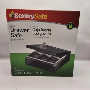 Sentry Safe Small Drawer Safe DS-1 Removable Money Tray 2 Keys - Open Box - Picture 1 of 5