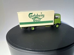HO Scale Germany Praline CARLSBERG BEER DELIVERY TRUCK Mercedes-Benz Toy Vehicle - Picture 1 of 16