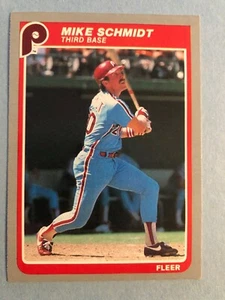 1985 Fleer Team Set of the Philadelphia Phillies - Mike Schmidt & Steve Carlton - Picture 1 of 12