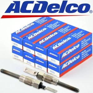 8 Pcs ACDelco Glow Plug 60G for Diesel GMC and Chevrolet 1982-2002 12563554 - Picture 1 of 5