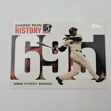 2006 Topps Barry Bonds Home Run History 695 #BB695