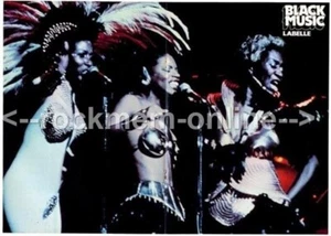 Labelle Centrefold Black Music Magazine Poster - Picture 1 of 1