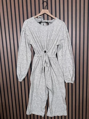 Mono Free People XS para mujer gris a rayas este es tu domingo recorte a rayas Foto 1 de 4