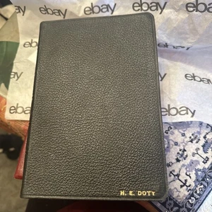 Holy Bible RSV Translation 1952 Black Leather Thomas Nelson & Sons - Imagen 1 de 12