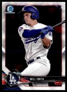 2018 Bowman Chrome Prospects ! Will Smith Los Angeles Dodgers #BCP20 - Picture 1 of 2