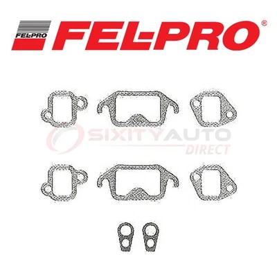 Fel Pro Exhaust Manifold Gasket Set for 1968-1974 Dodge D200 Pickup 5.2L V8 gq - Image 1 of 4