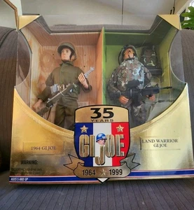 GI Joe 35 Years- 1964 Hasbro GI Joe and Land Warrior GI Joe (New & Unopened) - Picture 1 of 7