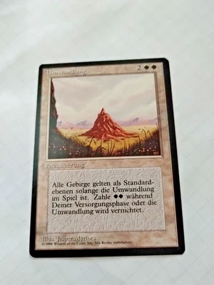 Mtg Conversion (Umwandlung) FBB German Regular Miscut - Uncirculated - Image 1 of 3
