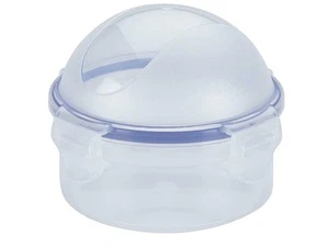LocknLock Airtight Onion Round with Domed lid , Clear, Plastic storage box 300ml - Picture 1 of 11