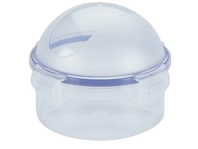 LocknLock Airtight Onion Round with Domed lid , Clear, Plastic storage box 300ml - Image 1 of 4