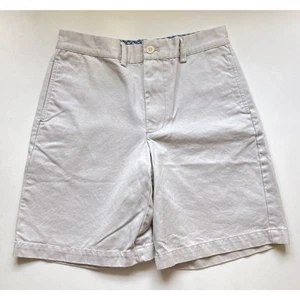 Vineyard Vines Boys Tan Khaki Shorts Adjustable Waist Size 14 - Picture 1 of 7