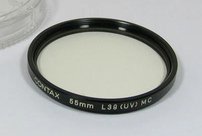 Contax 55mm UV L39 MC Filter Made in Japan - Image 1 of 2