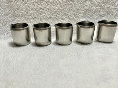 5 Service Ideas Inc. Jarra de espuma de leche crema de acero inoxidable, pequeña Foto 1 de 4